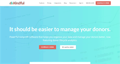 Desktop Screenshot of kindful.com